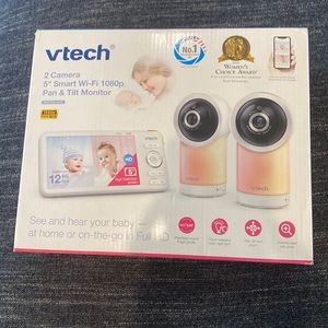 EUC vtech 2 camera baby monitor